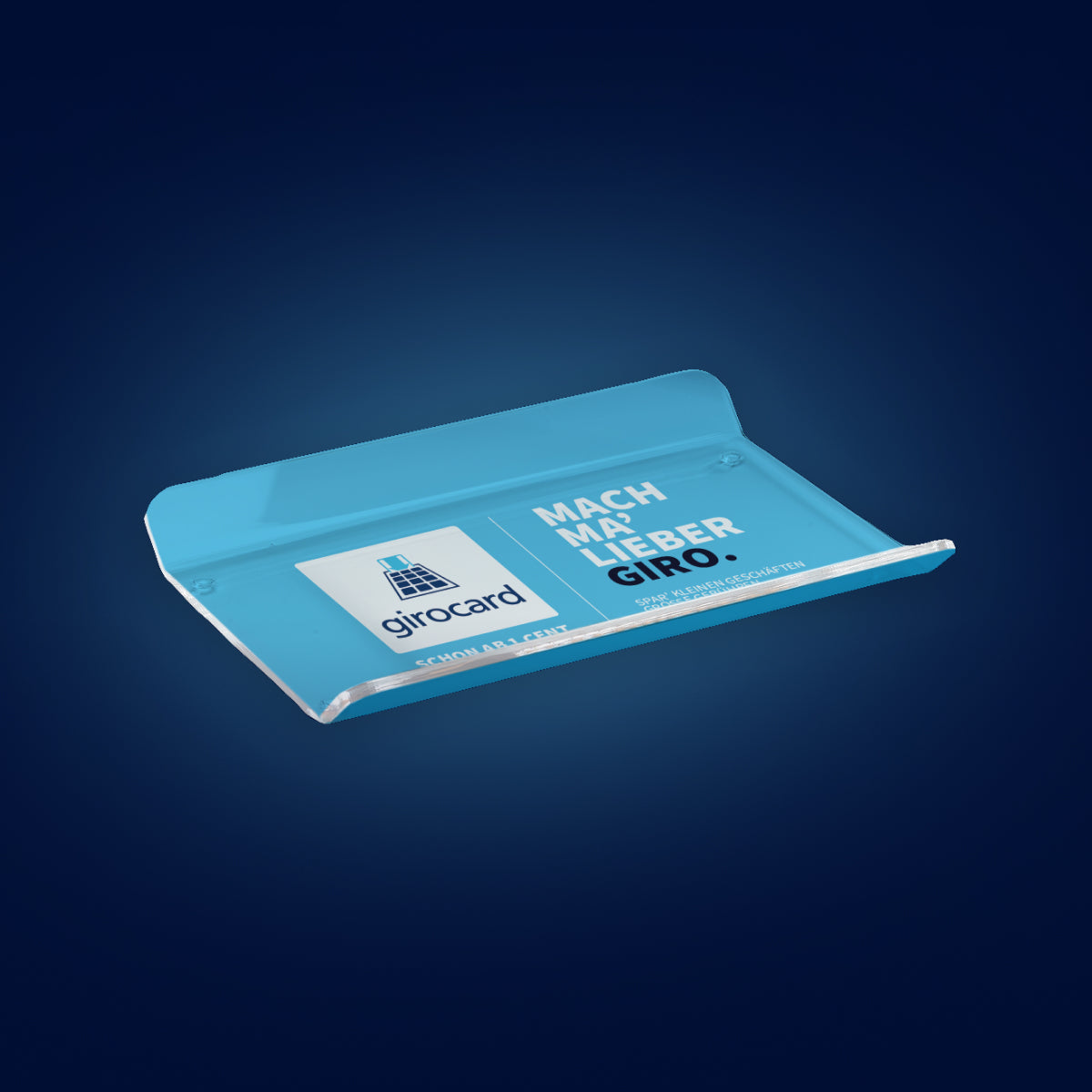 girocard Zahlteller