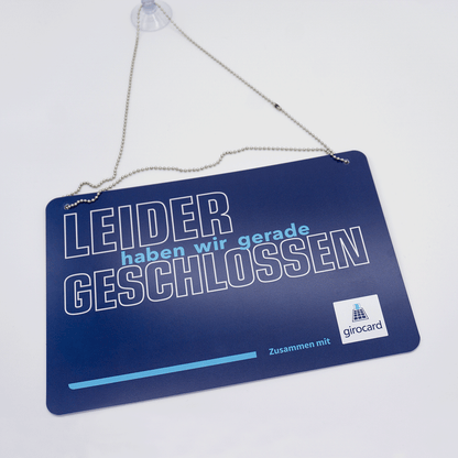 girocard Türschild